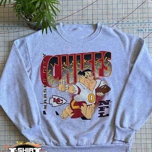 Kansas City Chiefs Flintstones Kansas City Chiefs Sweatshirt